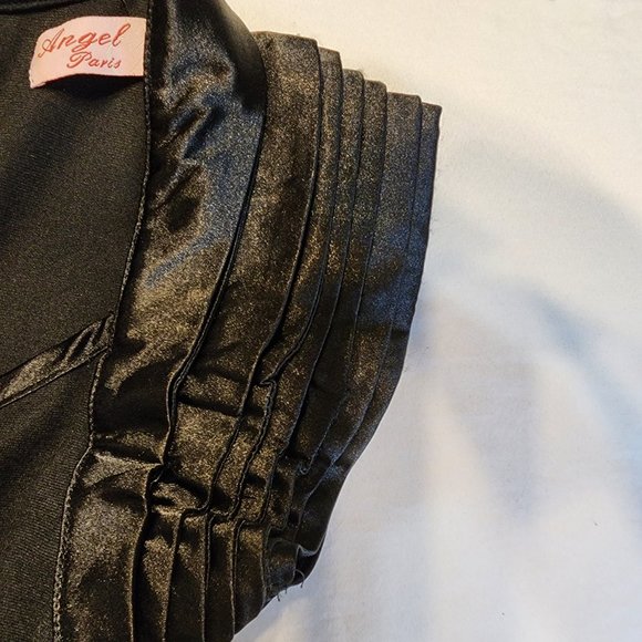 Angel Paris, Vintage Women Dress Layered Short Sleeve, Size 8 , Y2K, 90's, Mini. - Picture 7 of 12